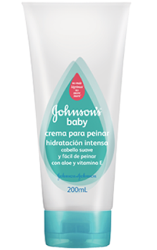 JOHNSON’S® baby crema para peinar hidratación intensa