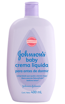 JOHNSON’S® baby crema líquida para antes de dormir